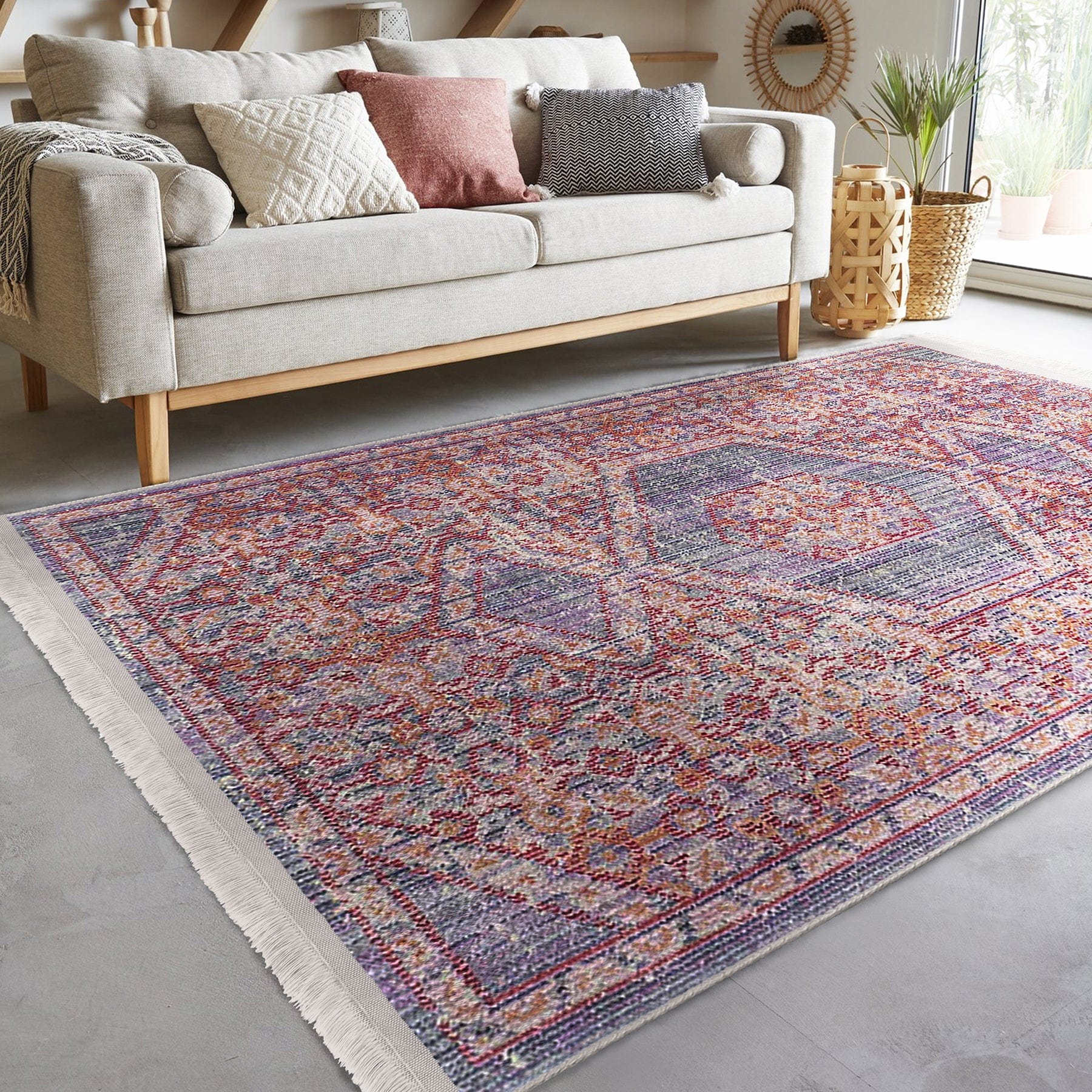 Hillkar Global Tappeto Halidik Deluxe-11143 Multicolore