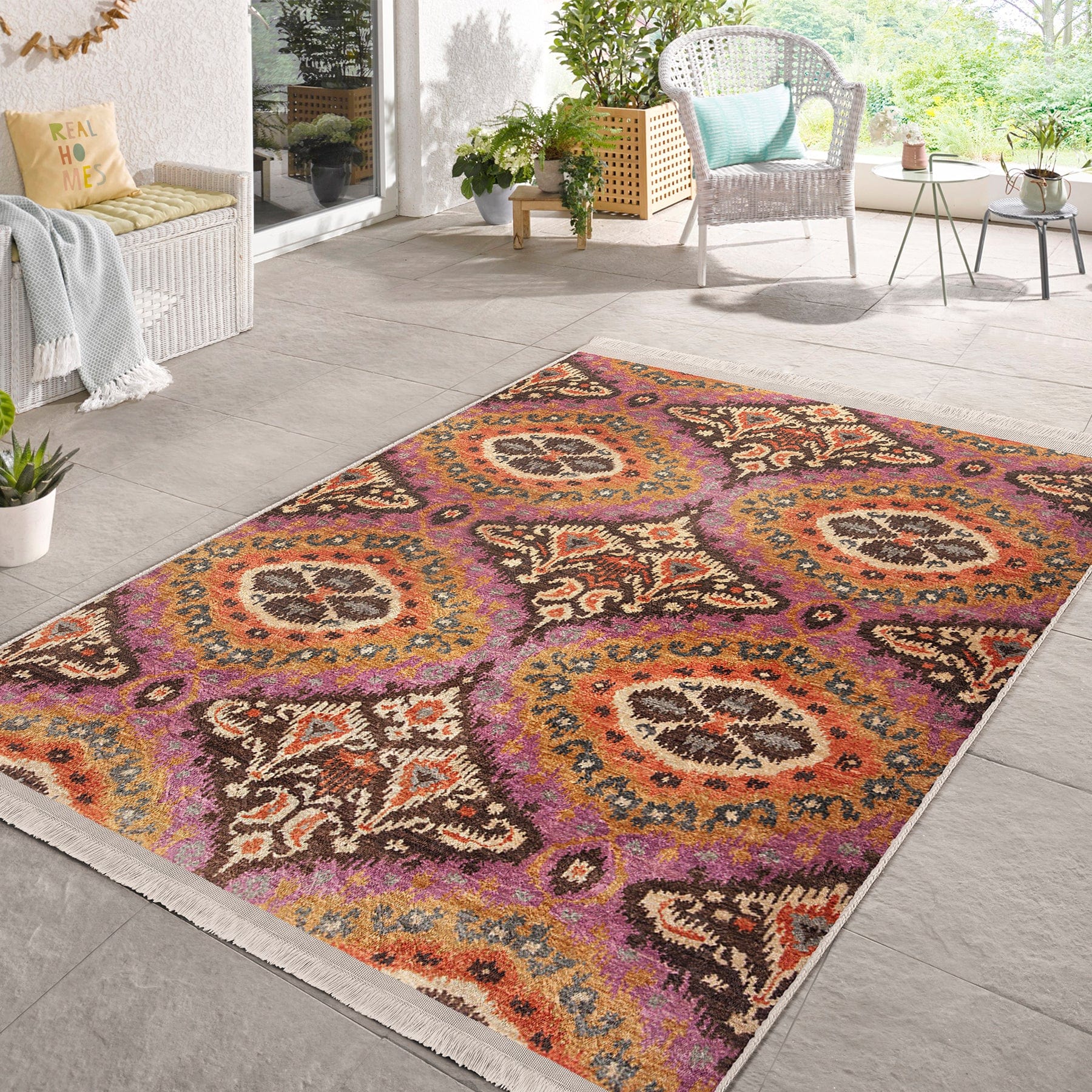 Hillkar Global Tappeto Halidik Deluxe-11144 Multicolore