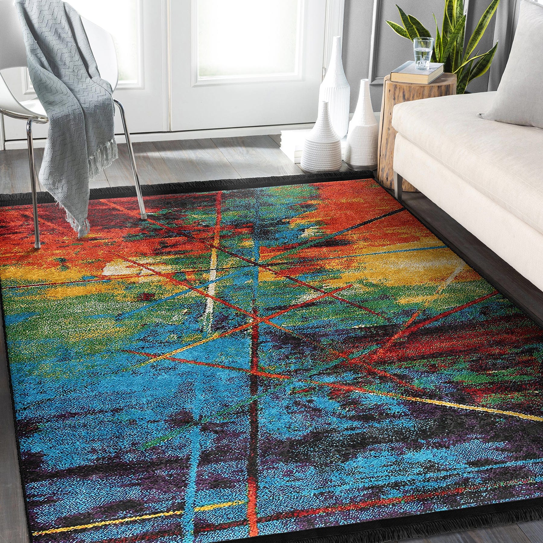Hillkar Global Tappeto Halidik Deluxe-11152 Multicolore