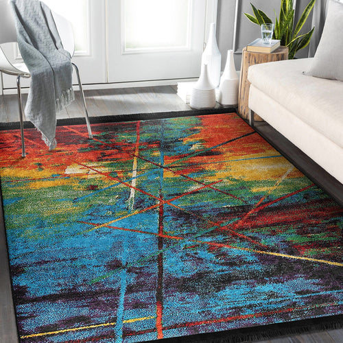 Hillkar Global Tappeto Halidik Deluxe-11152 Multicolore