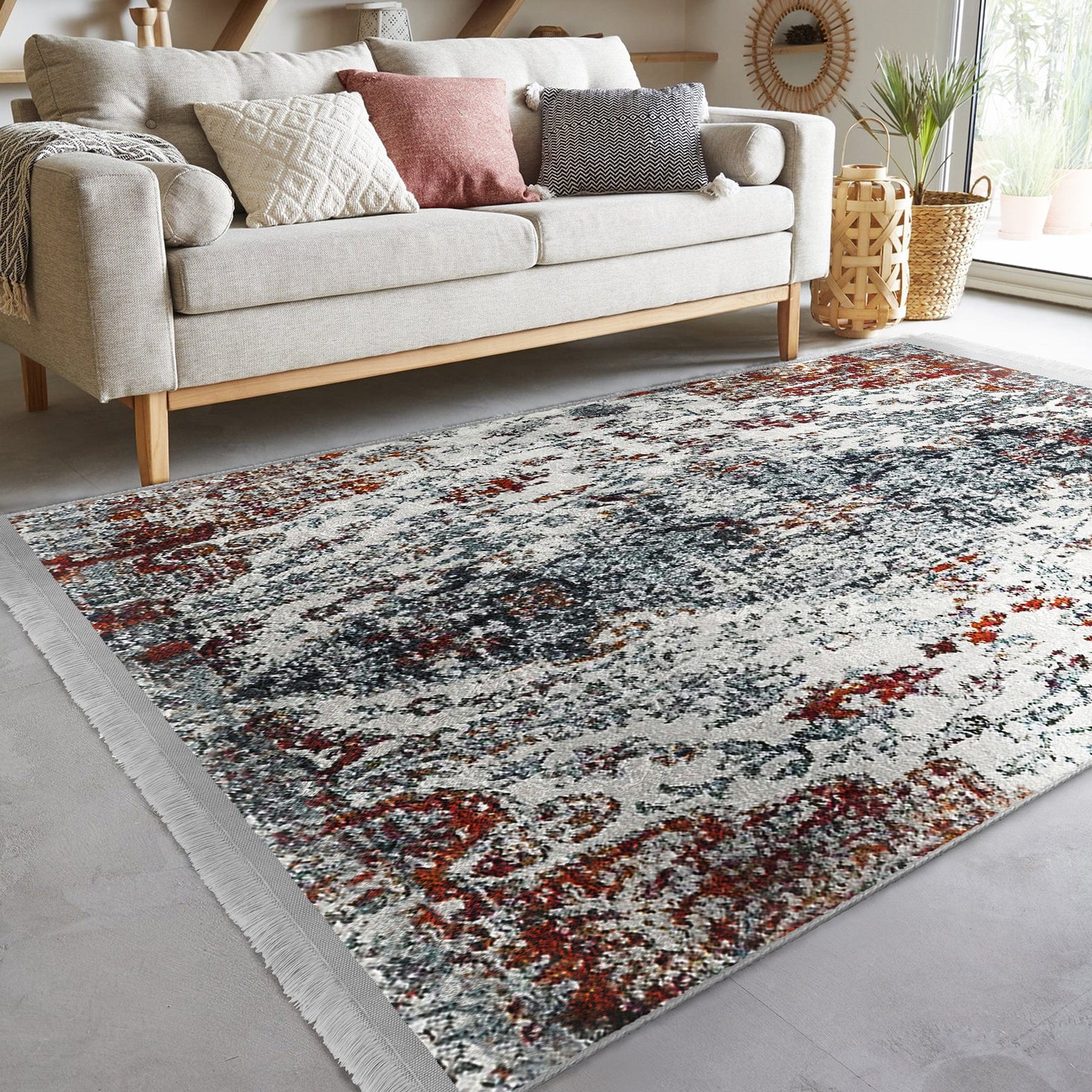 Hillkar Global Tappeto Halidik Deluxe-11156 Multicolore