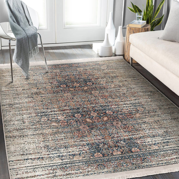 Tappeto Halidik Deluxe-11157 Multicolore & HLLKTR-HaliDik-Deluxe-11157