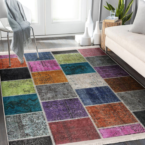 Hillkar Global Tappeto Halidik Deluxe-11159 Multicolore