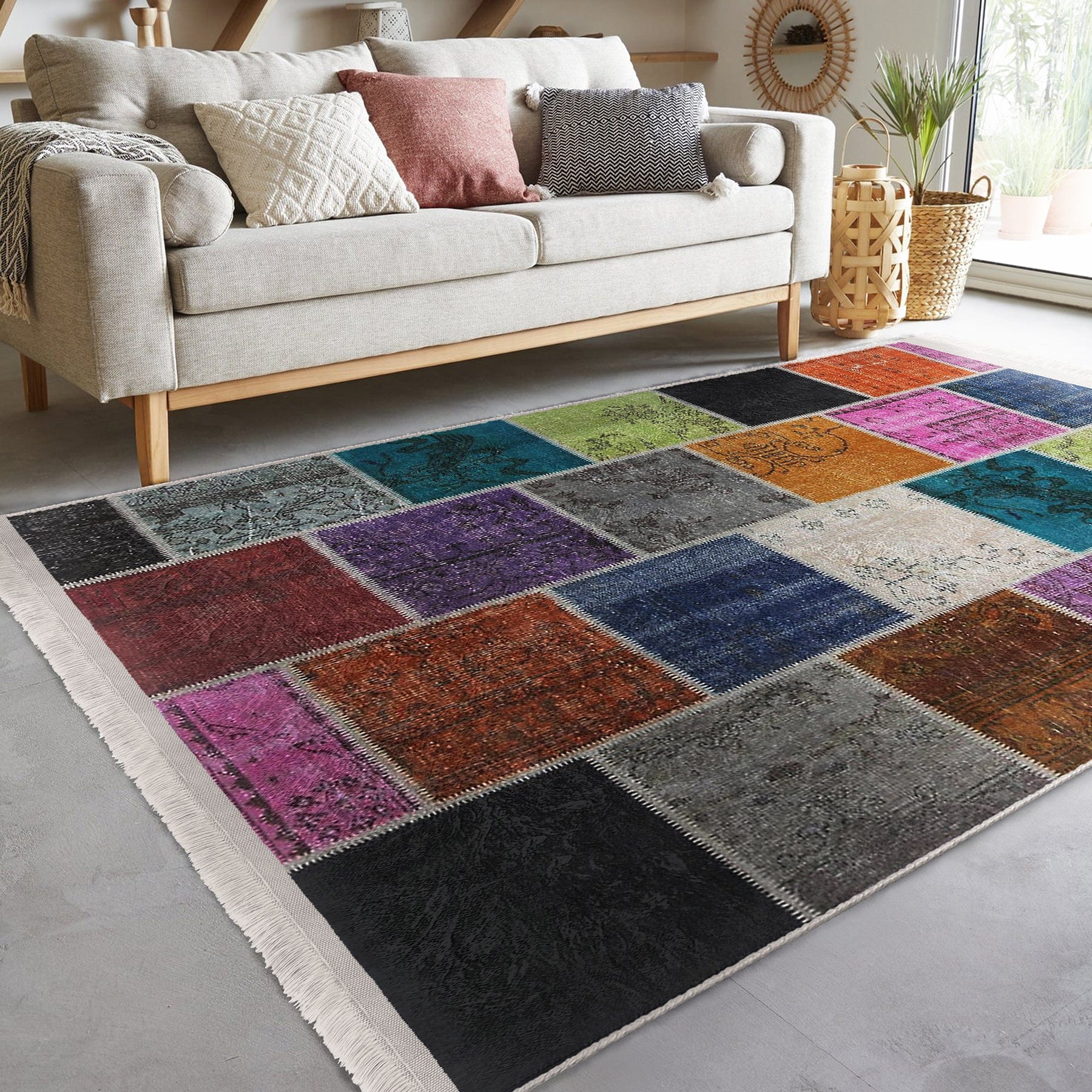 Hillkar Global Tappeto Halidik Deluxe-11159 Multicolore
