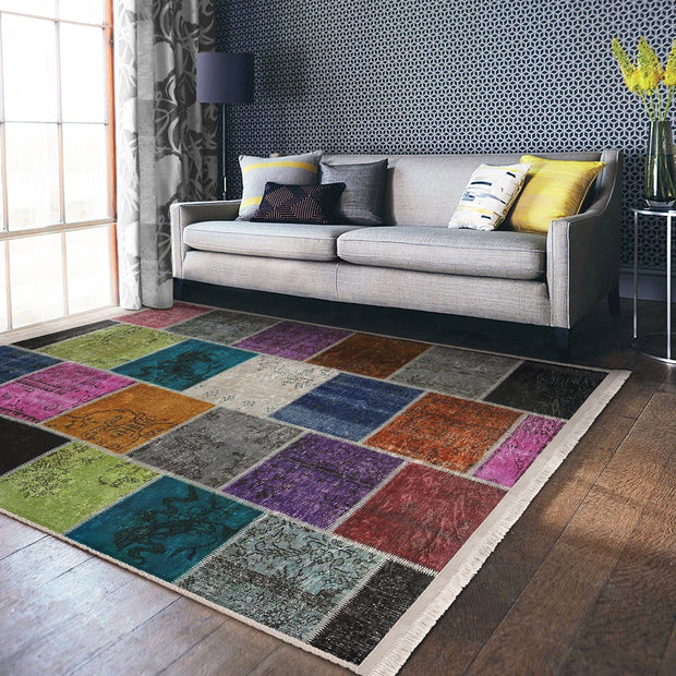 Hillkar Global Tappeto Halidik Deluxe-11159 Multicolore