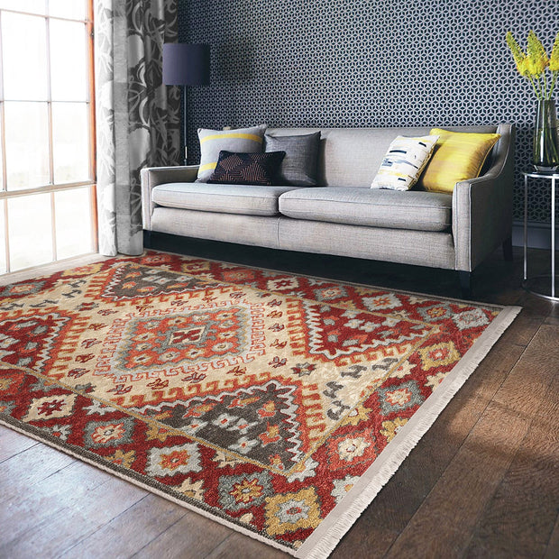 Hillkar Global Tappeto Halidik Deluxe-11162 Multicolore