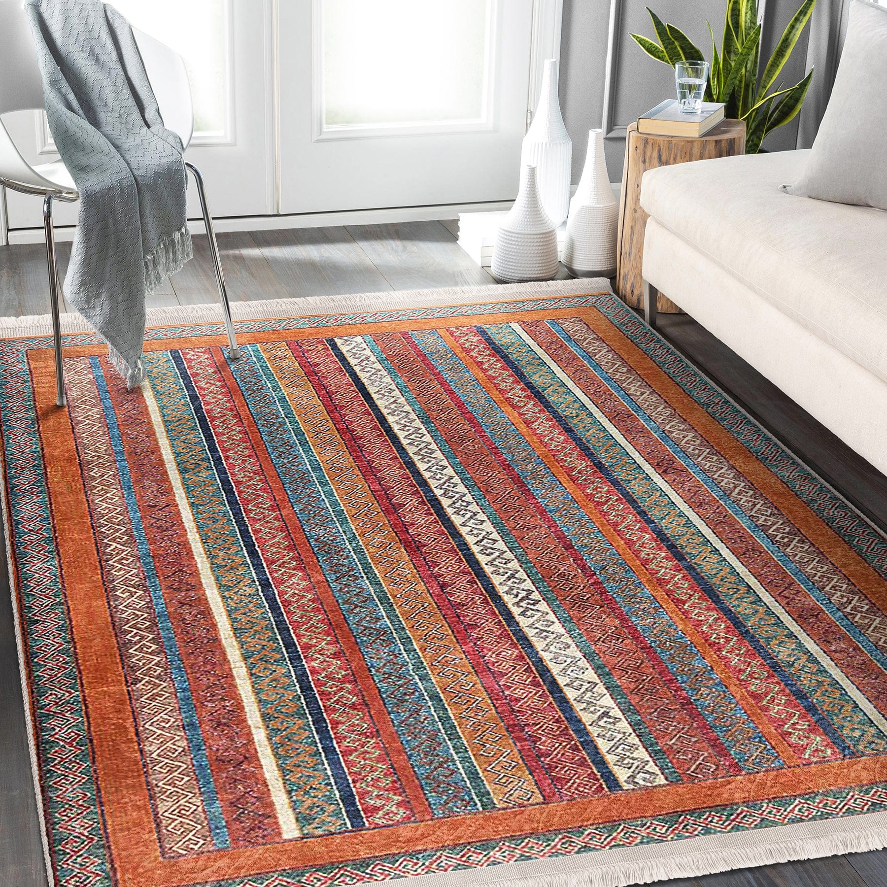 Hillkar Global Tappeto Halidik Deluxe-11163 Multicolore