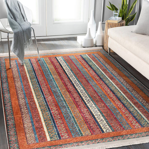 Hillkar Global Tappeto Halidik Deluxe-11163 Multicolore