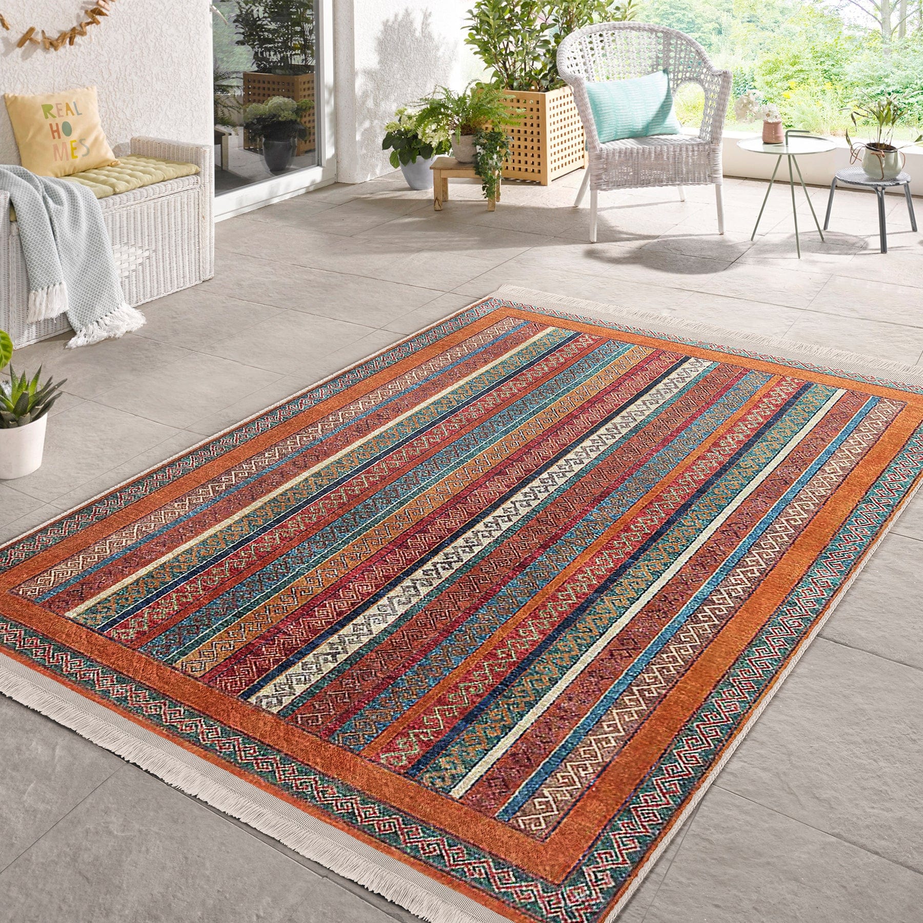 Hillkar Global Tappeto Halidik Deluxe-11163 Multicolore