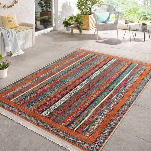 Hillkar Global Tappeto Halidik Deluxe-11163 Multicolore