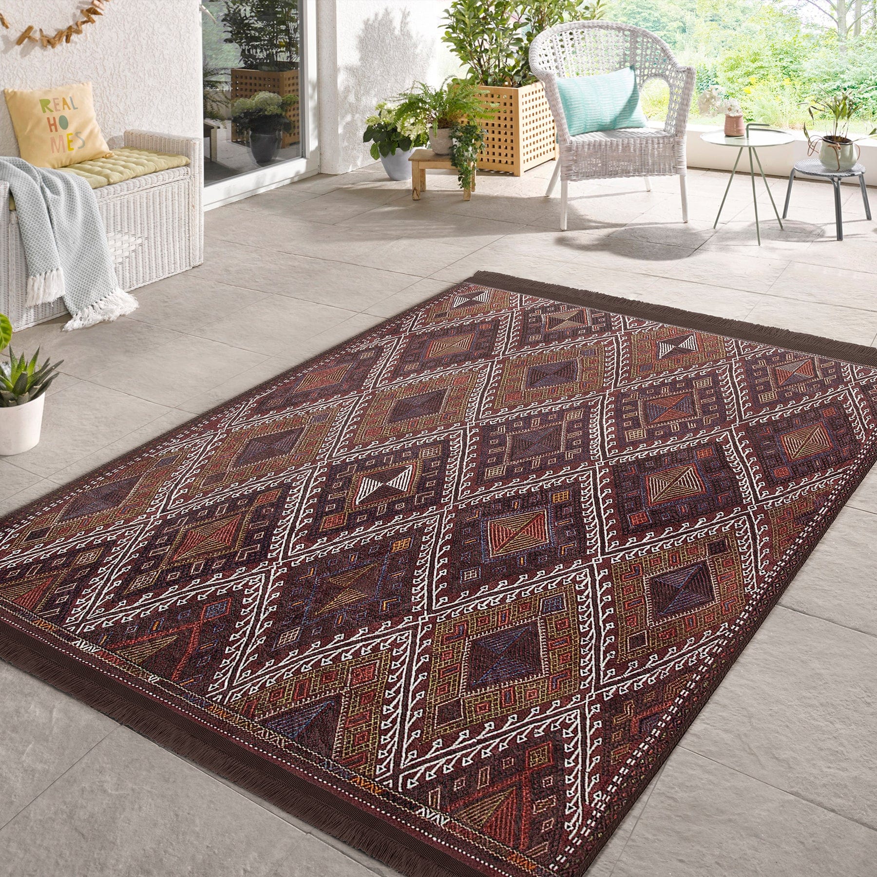 Hillkar Global Tappeto Halidik Deluxe-11164 Multicolore