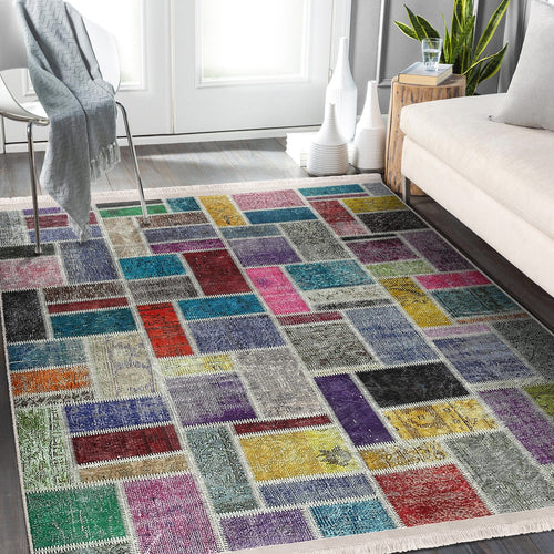Hillkar Global Tappeto Halidik Deluxe-11165 Multicolore