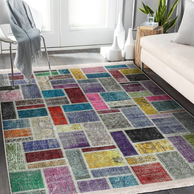 Hillkar Global Tappeto Halidik Deluxe-11165 Multicolore
