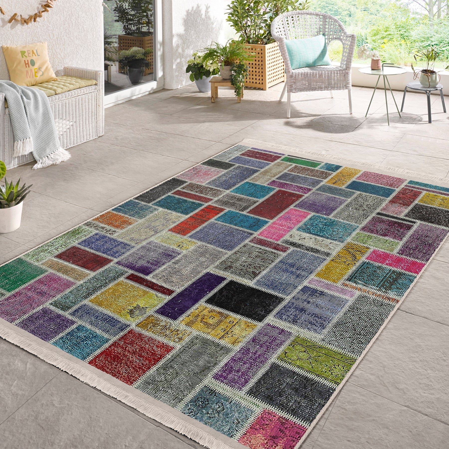 Hillkar Global Tappeto Halidik Deluxe-11165 Multicolore