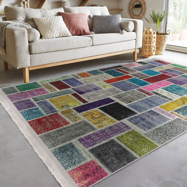Hillkar Global Tappeto Halidik Deluxe-11165 Multicolore