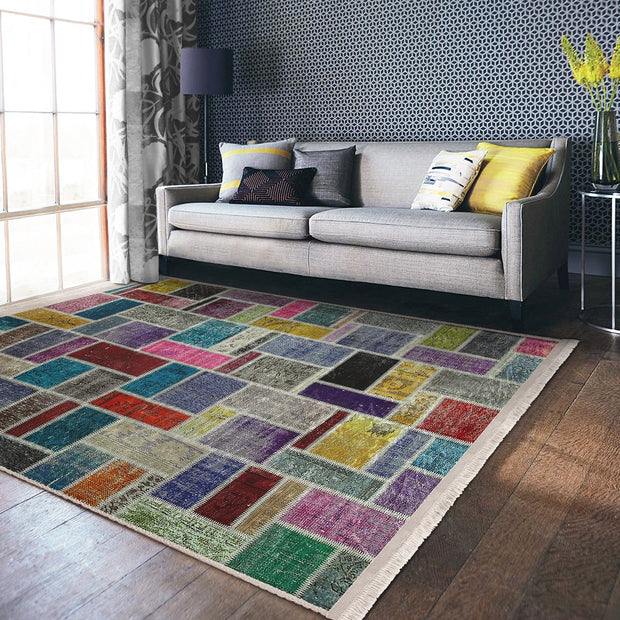 Hillkar Global Tappeto Halidik Deluxe-11165 Multicolore