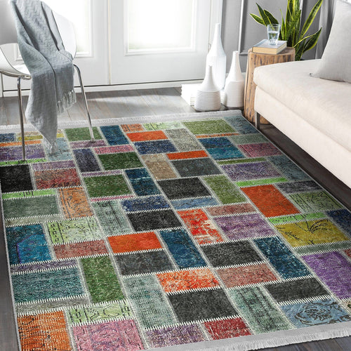 Hillkar Global Tappeto Halidik Deluxe-11168 Multicolore