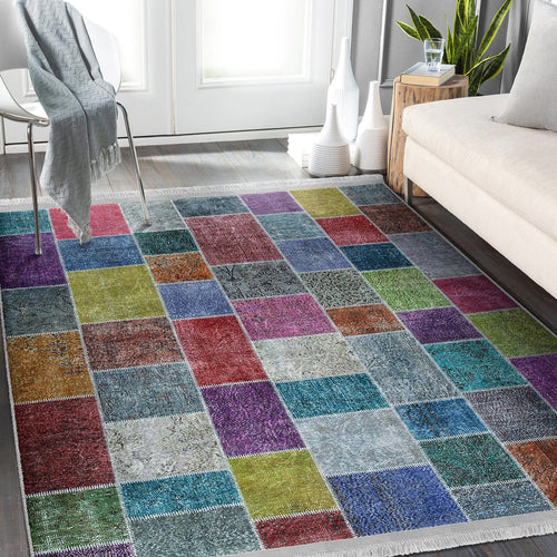 Hillkar Global Tappeto Halidik Deluxe-11169 Multicolore