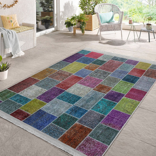 Hillkar Global Tappeto Halidik Deluxe-11169 Multicolore