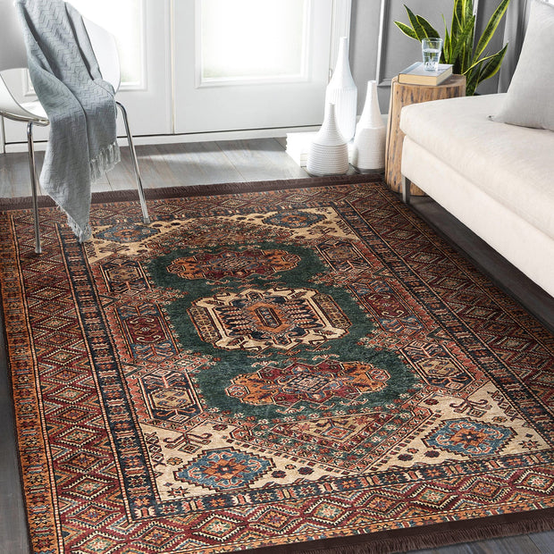 Hillkar Global Tappeto Halidik Deluxe-11170 Multicolore