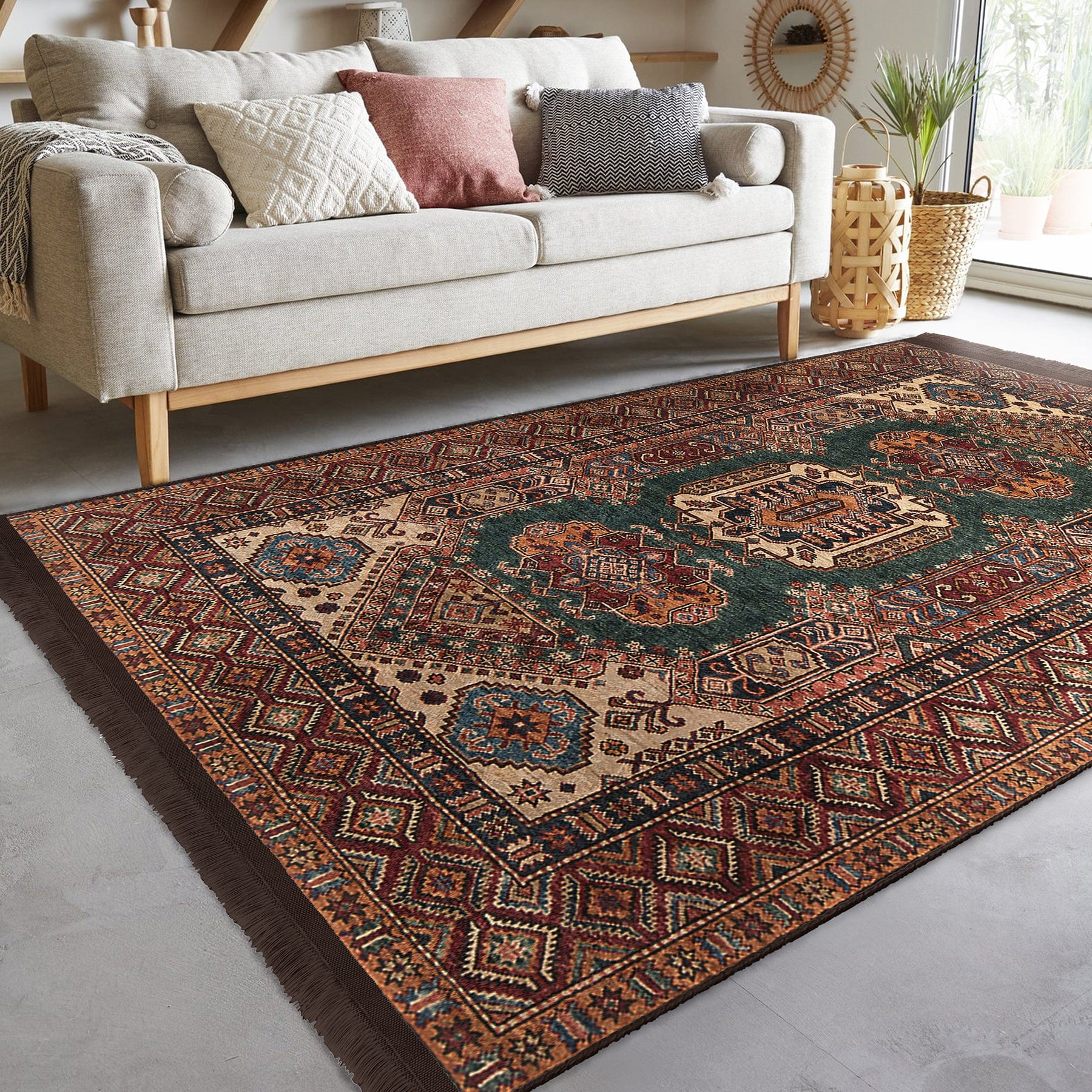 Hillkar Global Tappeto Halidik Deluxe-11170 Multicolore