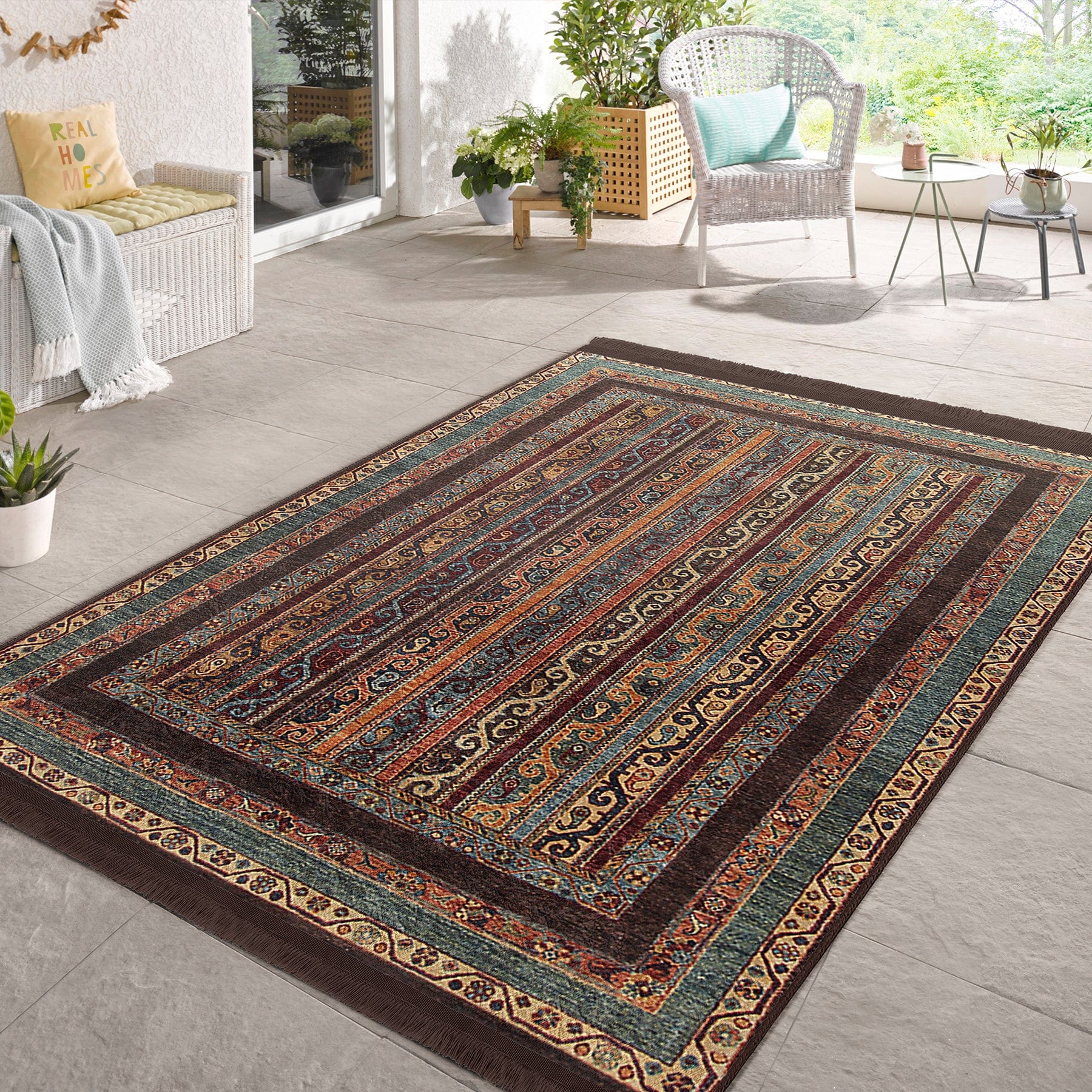 Hillkar Global Tappeto Halidik Deluxe-11171 Multicolore
