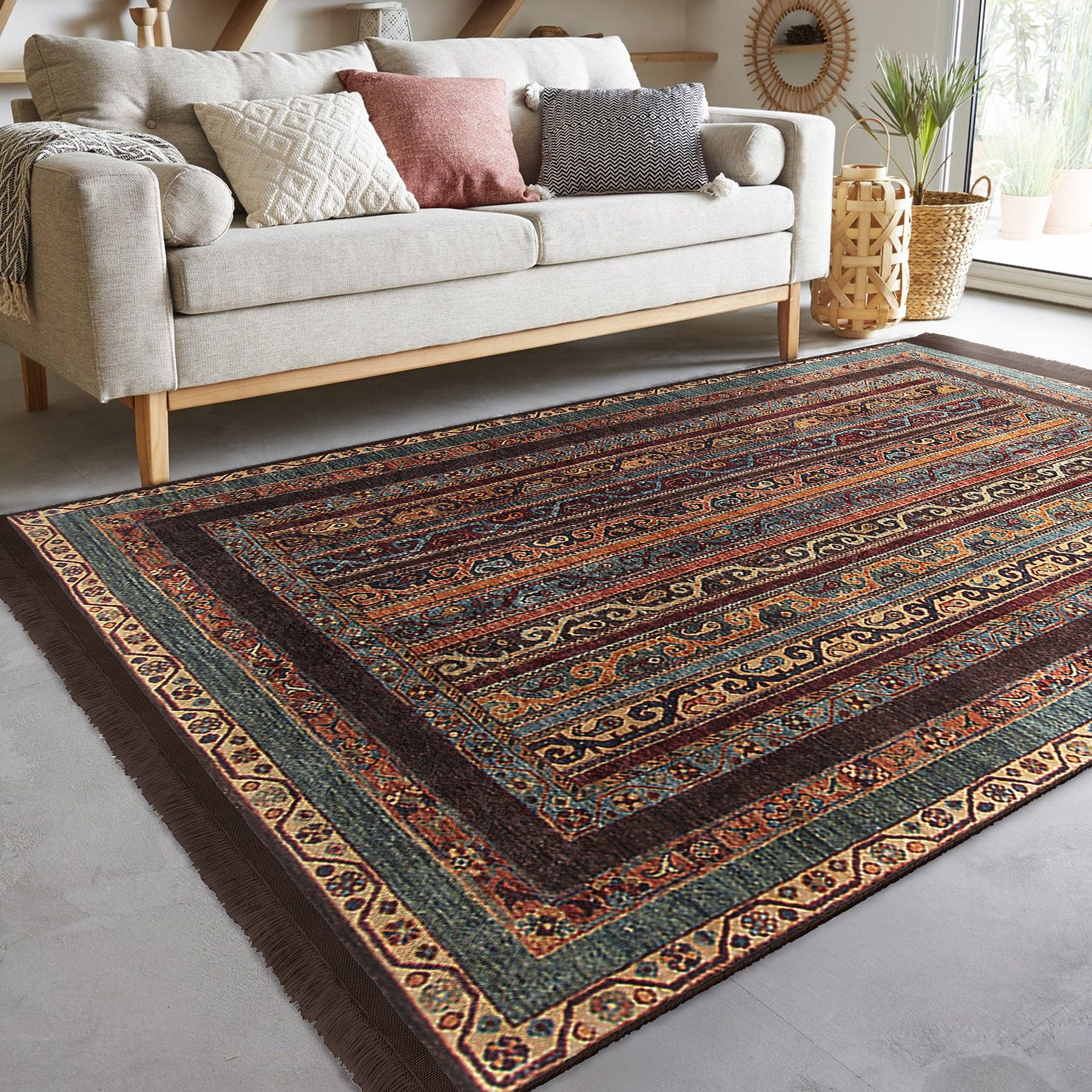 Hillkar Global Tappeto Halidik Deluxe-11171 Multicolore