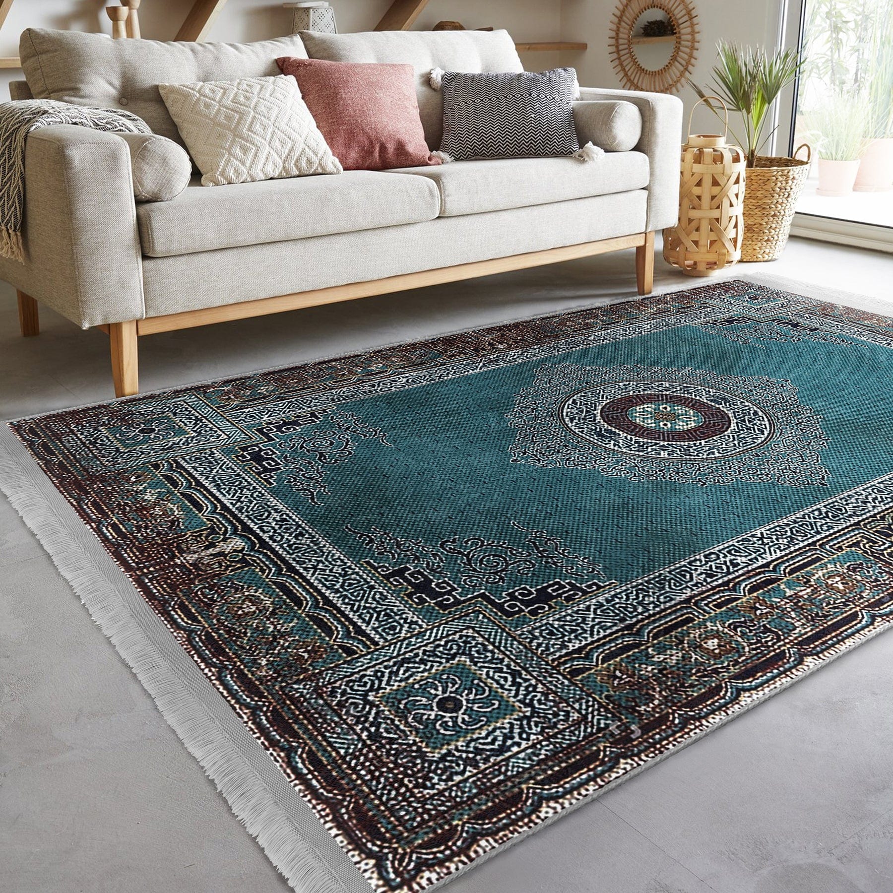 Hillkar Global Tappeto Halidik Deluxe-11177 Multicolore