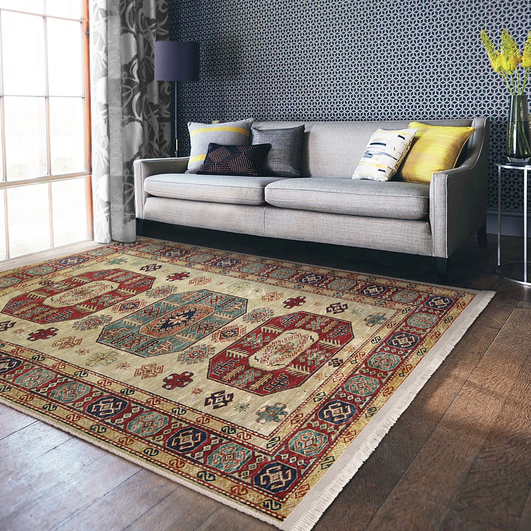 Hillkar Global Tappeto Halidik Deluxe-11178 Multicolore