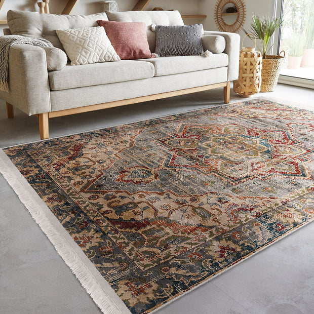 Hillkar Global Tappeto Halidik Deluxe-11180 Multicolore