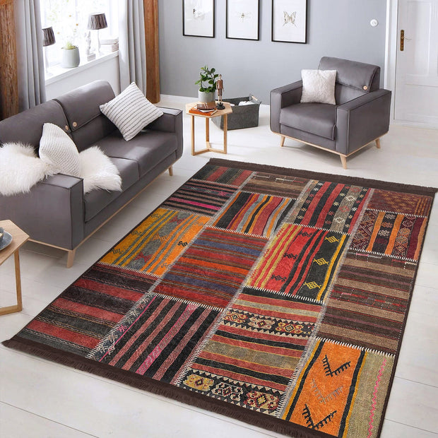 Hillkar Global Tappeto Halidik Deluxe-11181 Multicolore