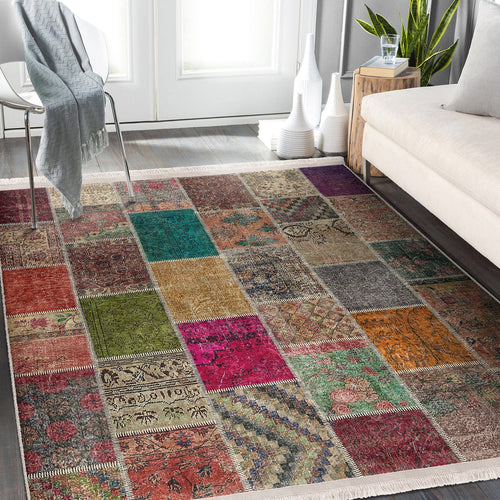 Hillkar Global Tappeto Halidik Deluxe-11183 Multicolore