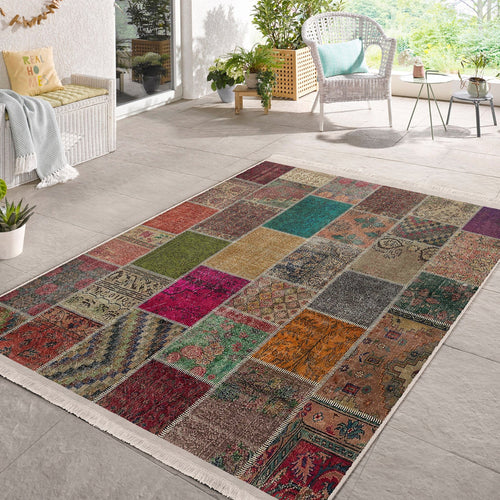 Hillkar Global Tappeto Halidik Deluxe-11183 Multicolore