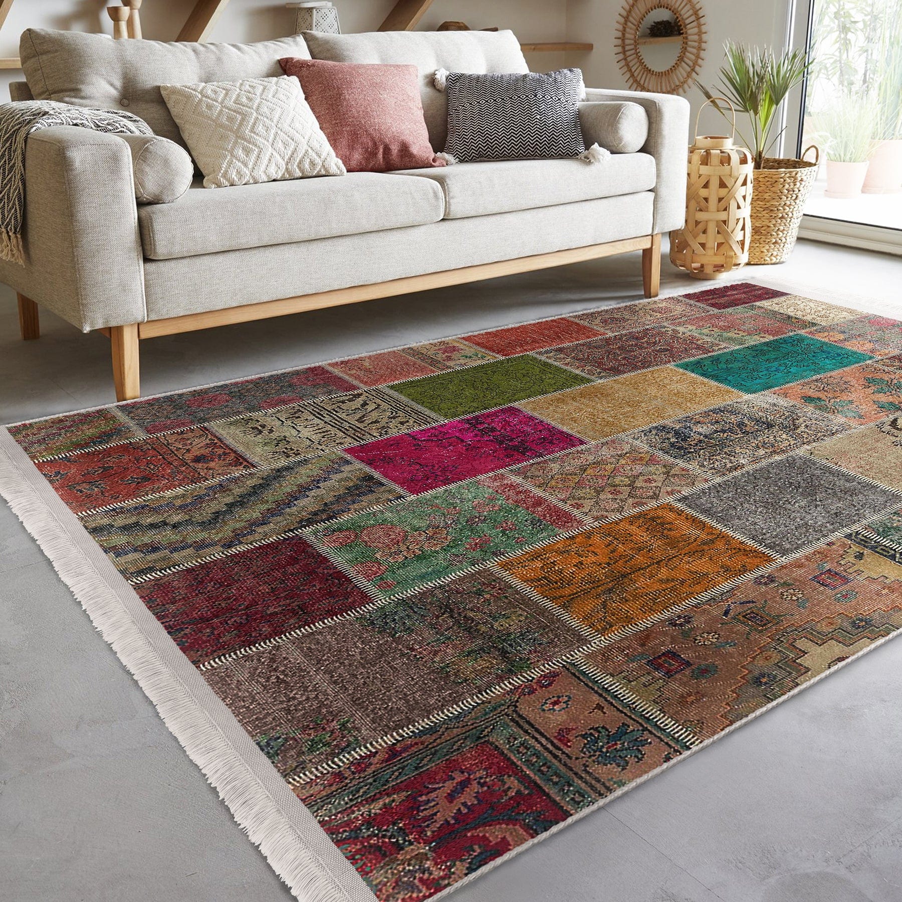 Hillkar Global Tappeto Halidik Deluxe-11183 Multicolore