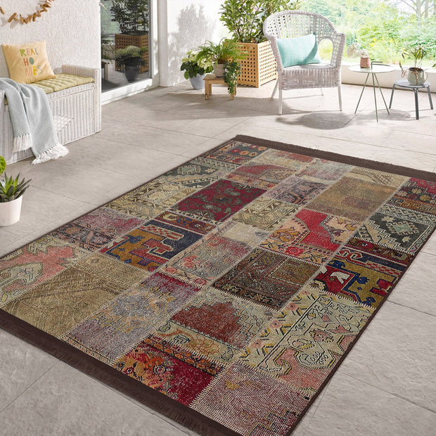 Hillkar Global Tappeto Halidik Deluxe-11184 Multicolore