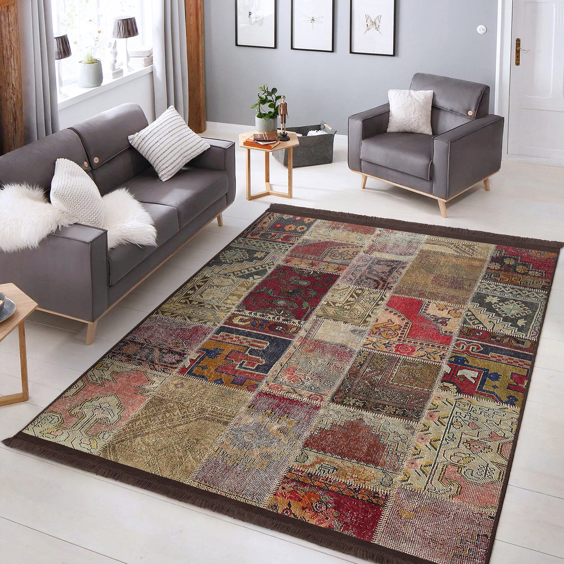 Hillkar Global Tappeto Halidik Deluxe-11184 Multicolore