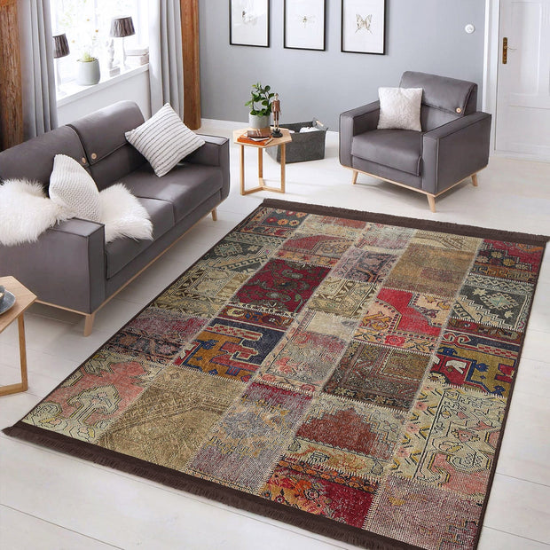 Hillkar Global Tappeto Halidik Deluxe-11184 Multicolore