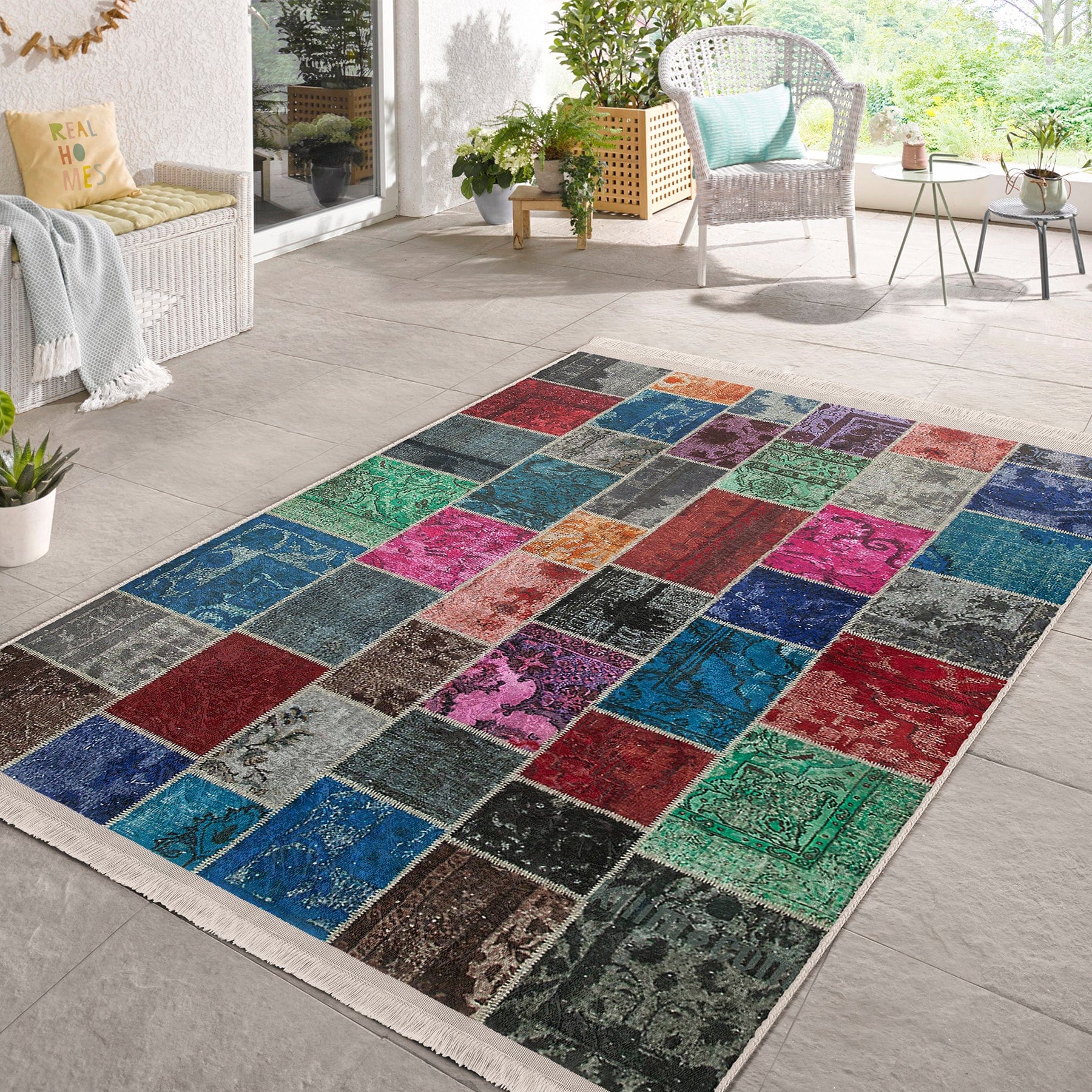 Hillkar Global Tappeto Halidik Deluxe-11186 Multicolore