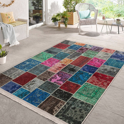 Hillkar Global Tappeto Halidik Deluxe-11186 Multicolore