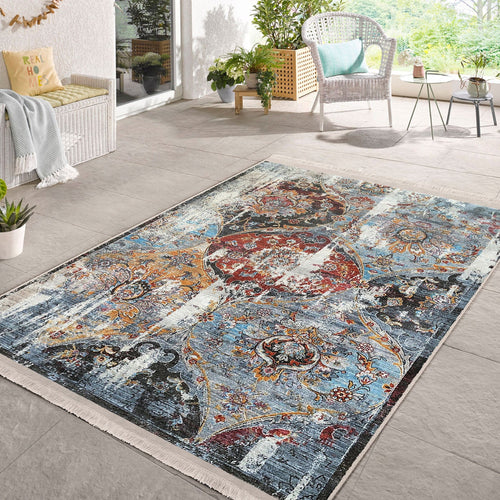 Hillkar Global Tappeto Halidik Deluxe-11189 Multicolore
