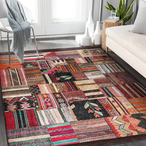 Hillkar Global Tappeto Halidik Deluxe-11190 Multicolore