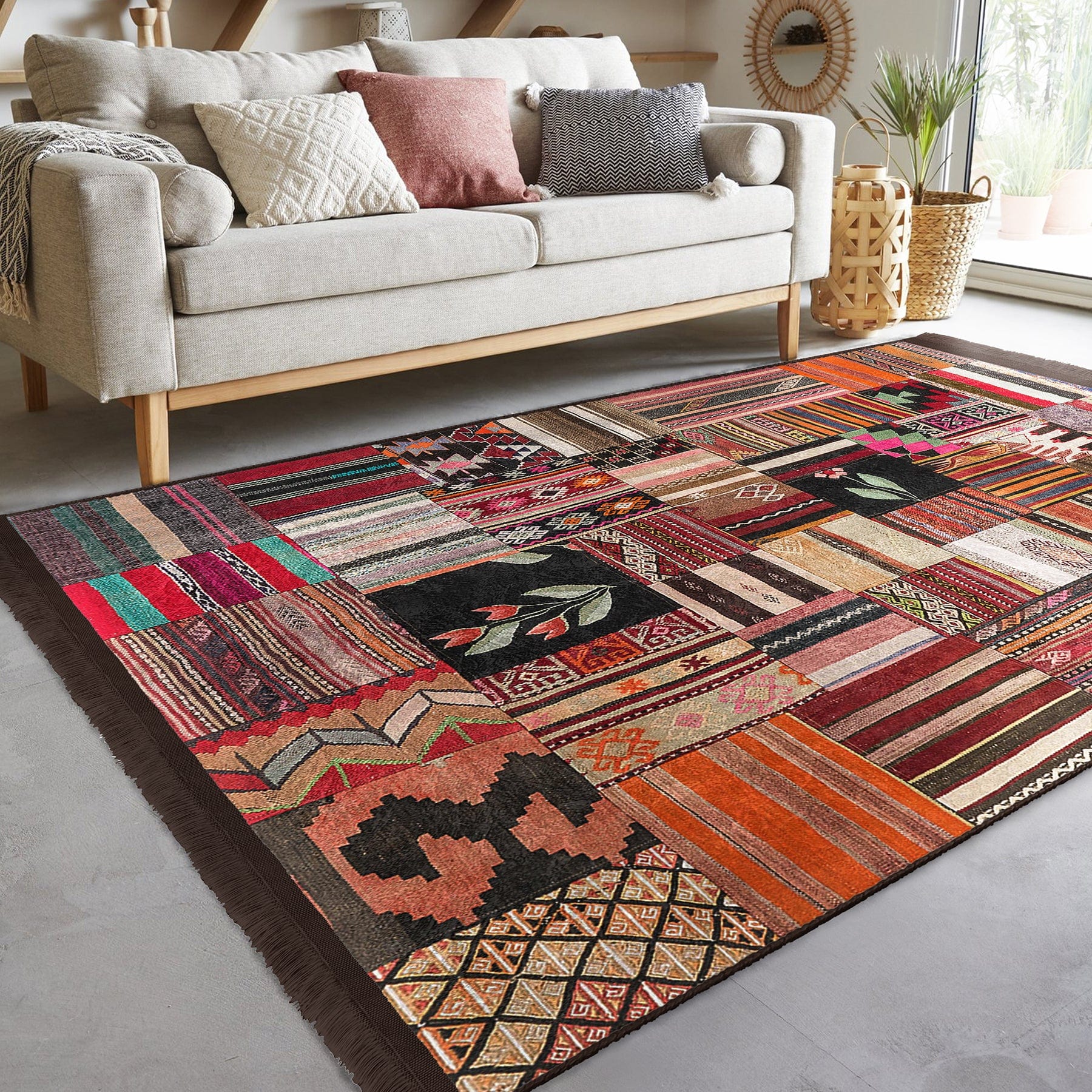 Hillkar Global Tappeto Halidik Deluxe-11190 Multicolore