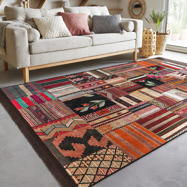 Hillkar Global Tappeto Halidik Deluxe-11190 Multicolore