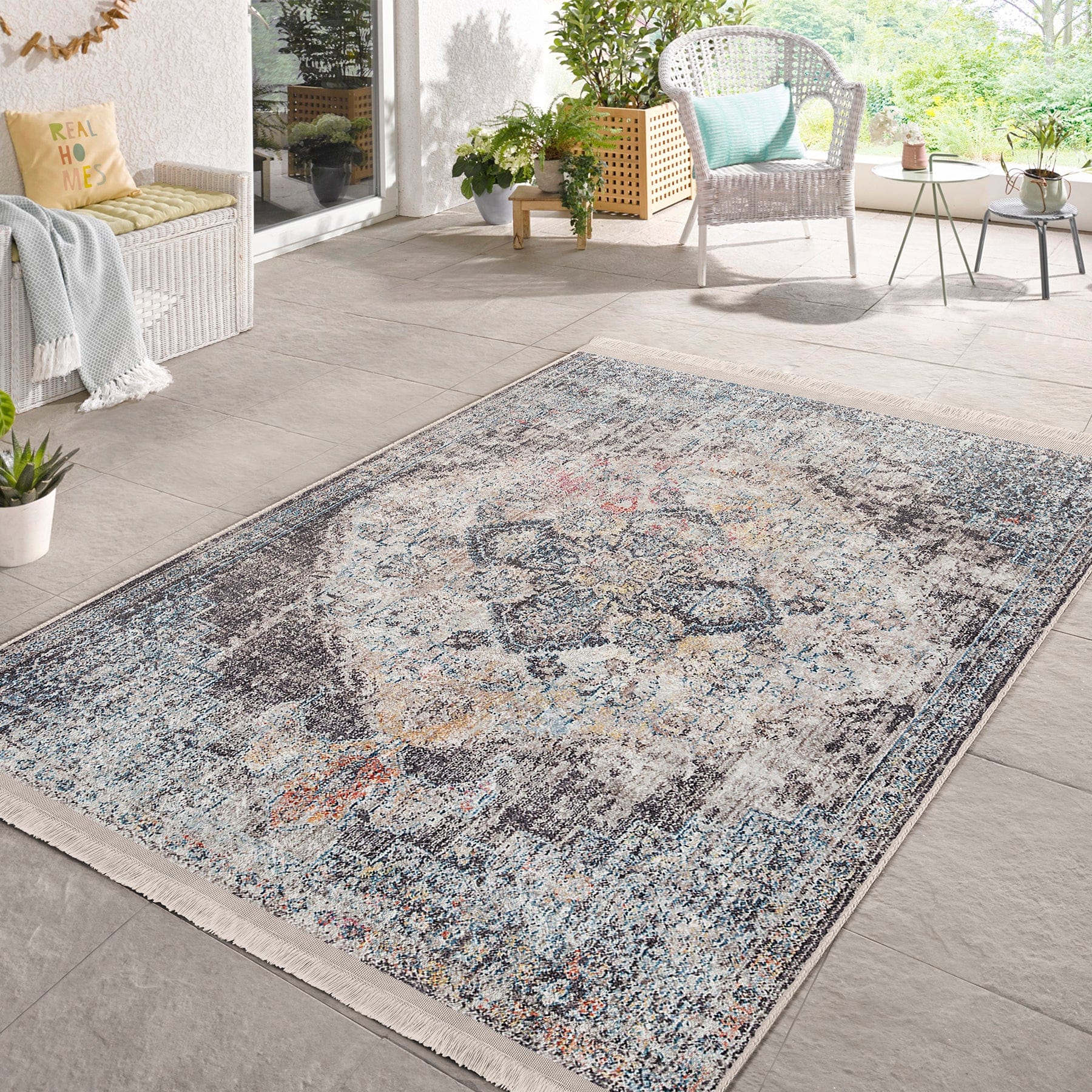 Hillkar Global Tappeto Halidik Deluxe-11201 Multicolore