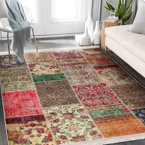 Hillkar Global Tappeto Halidik Deluxe-11211 Multicolore