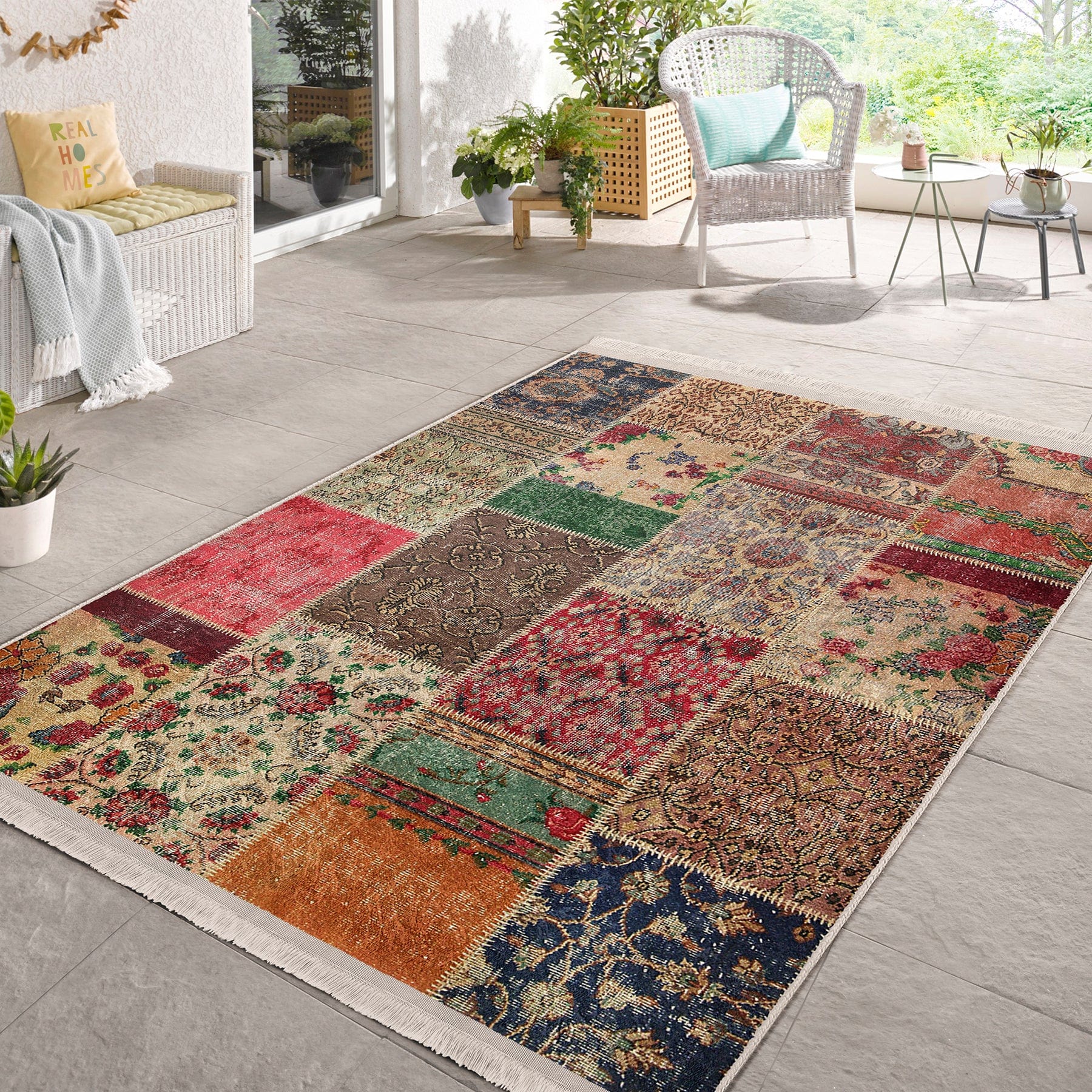 Hillkar Global Tappeto Halidik Deluxe-11211 Multicolore