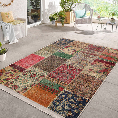 Hillkar Global Tappeto Halidik Deluxe-11211 Multicolore