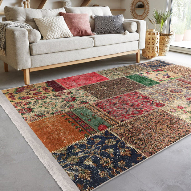 Hillkar Global Tappeto Halidik Deluxe-11211 Multicolore