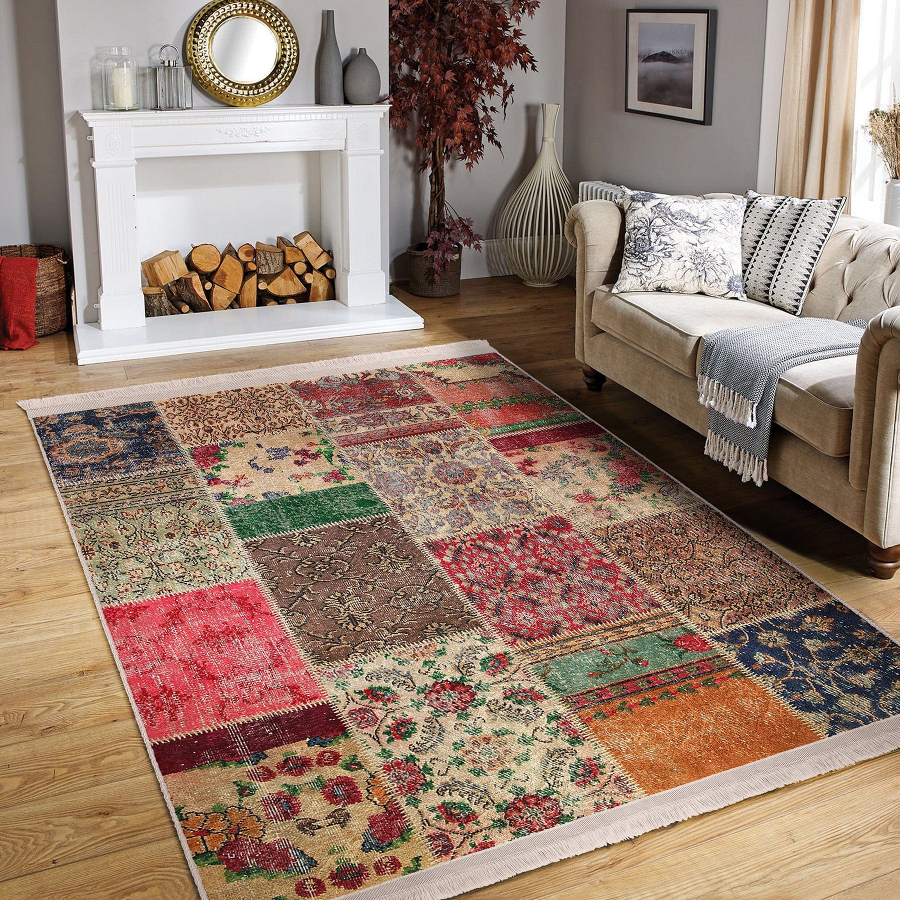 Hillkar Global Tappeto Halidik Deluxe-11211 Multicolore