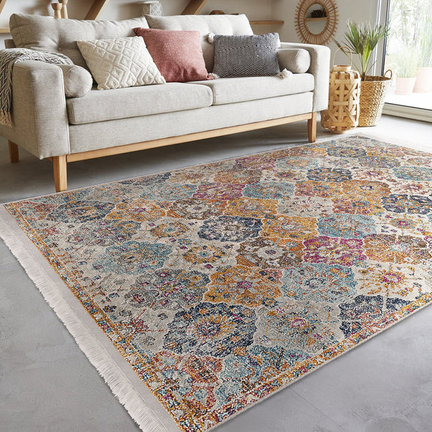 Hillkar Global Tappeto Halidik Deluxe-11212 Multicolore